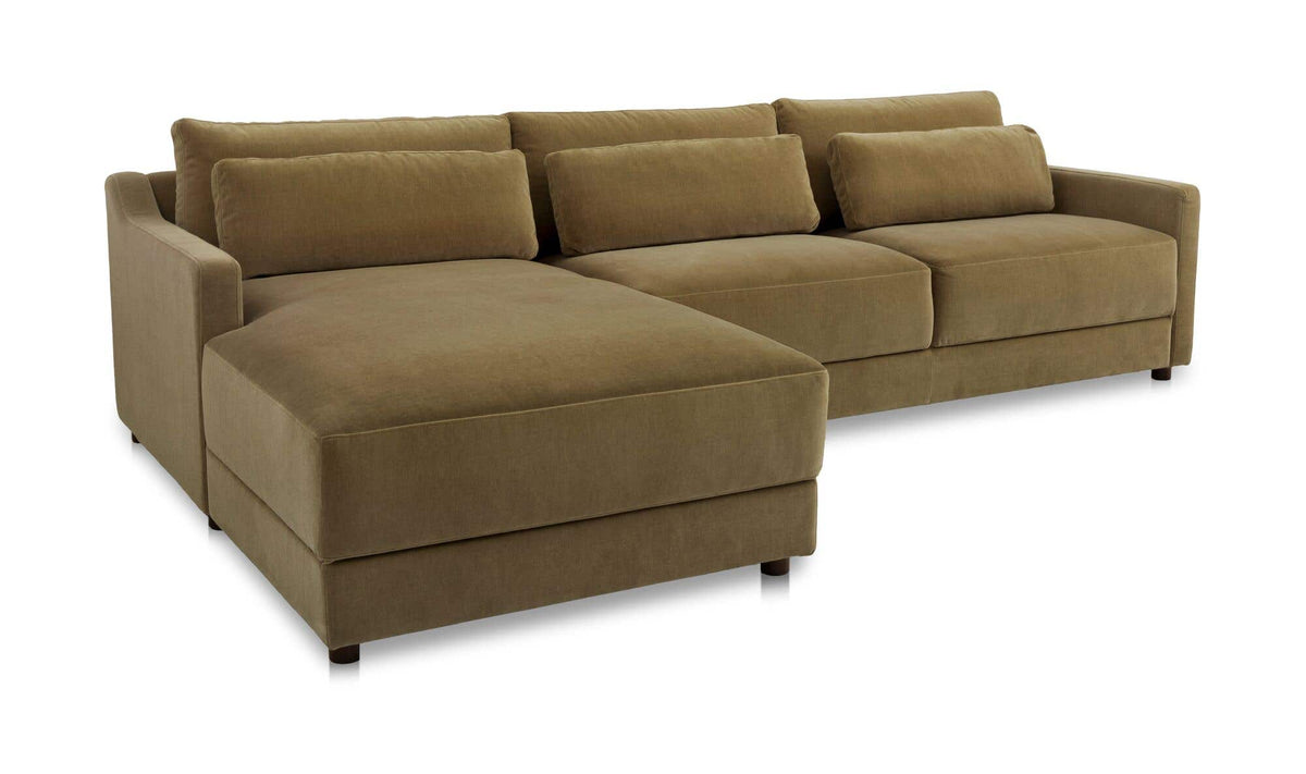 Imogen Olive Left Sectional - Ornate Home