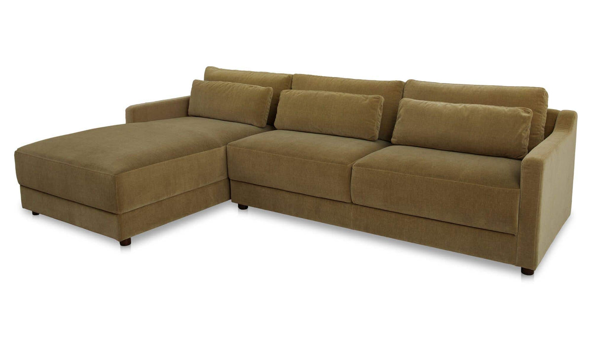 Imogen Olive Left Sectional - Ornate Home