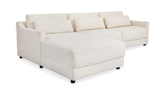 Imogen Textured Oat Left Sectional - Ornate Home