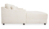 Imogen Textured Oat Left Sectional - Ornate Home