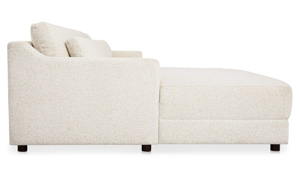 Imogen Textured Oat Left Sectional - Ornate Home