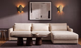 Imogen Textured Oat Right Sectional - Ornate Home