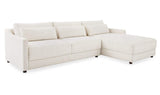 Imogen Textured Oat Right Sectional - Ornate Home