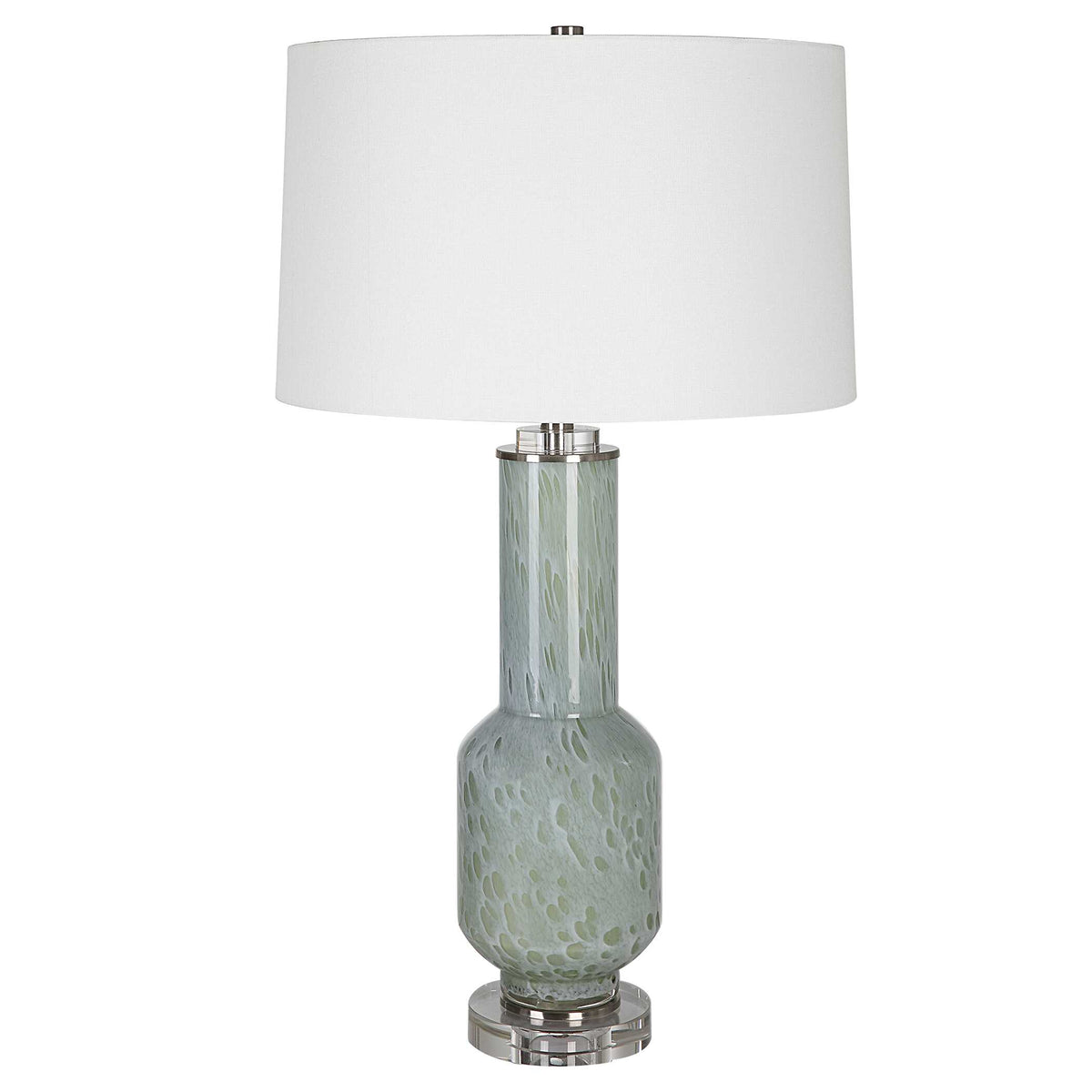 Imperia Aqua Gray Table Lamp - Ornate Home