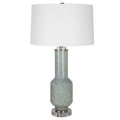 Imperia Aqua Gray Table Lamp - Ornate Home