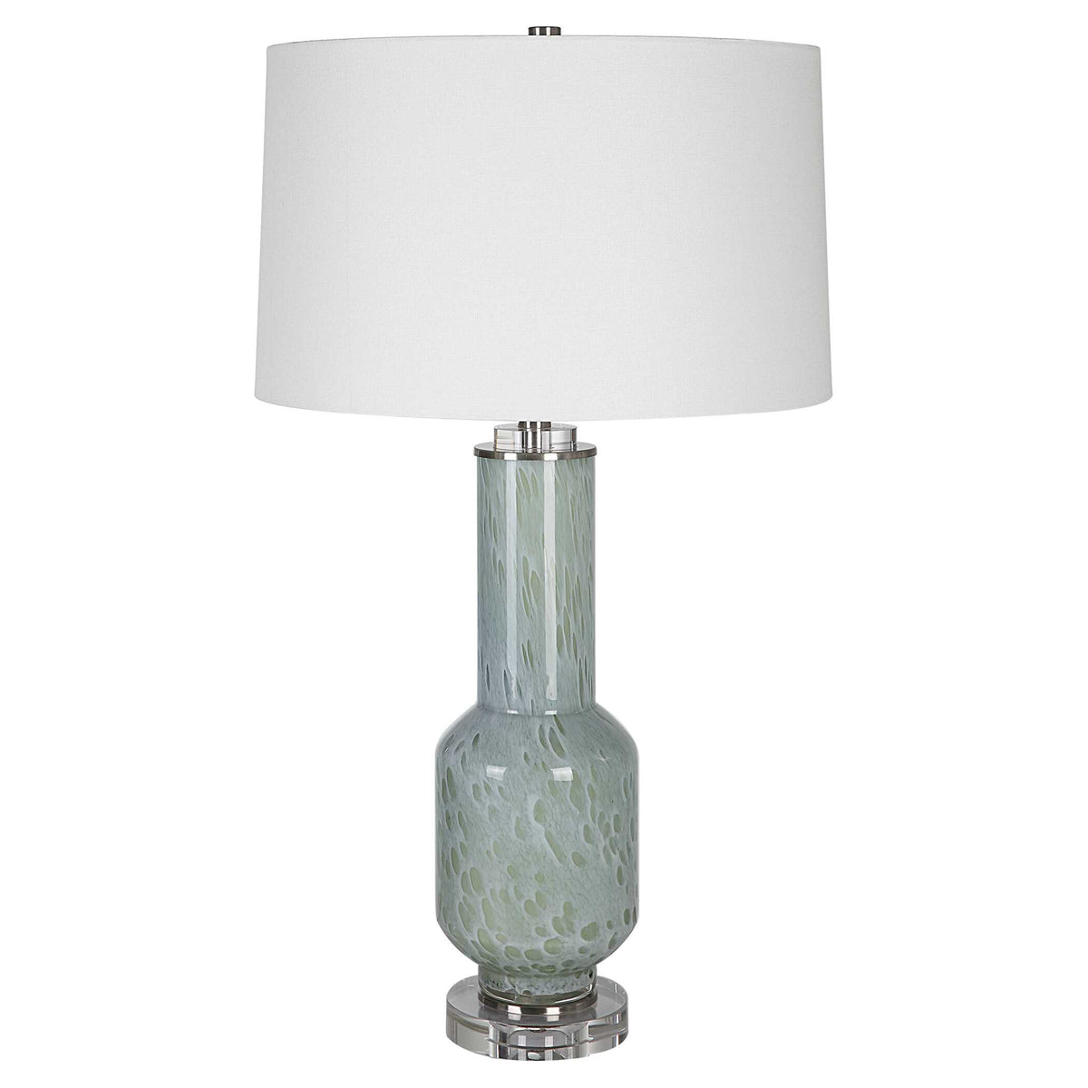 Imperia Aqua Gray Table Lamp - Ornate Home