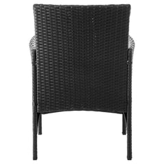 Imperia Patio 2-Person Seating Group with End Table with Cream Cushions - Ornate Home