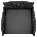 Imperia Patio 2-Person Seating Group with End Table with Grey Cushions - Ornate Home