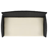 Imperia Patio 4-Person Conversation Set with Coffee Table with Cream Cushions - Ornate Home