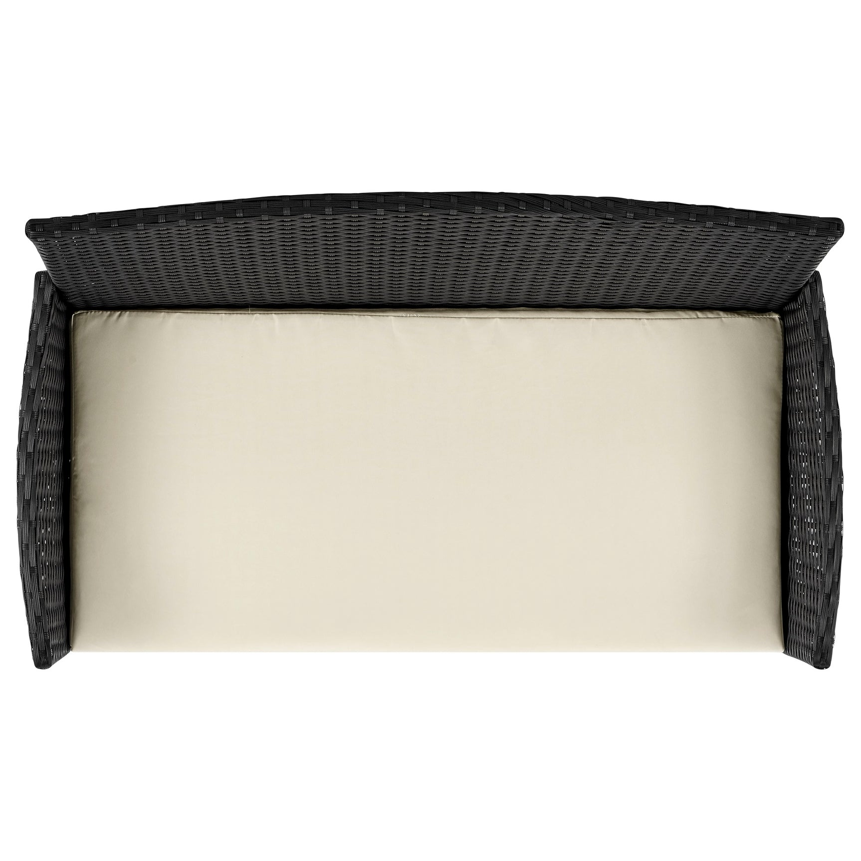 Imperia Patio 4-Person Conversation Set with Coffee Table with Cream Cushions - Ornate Home