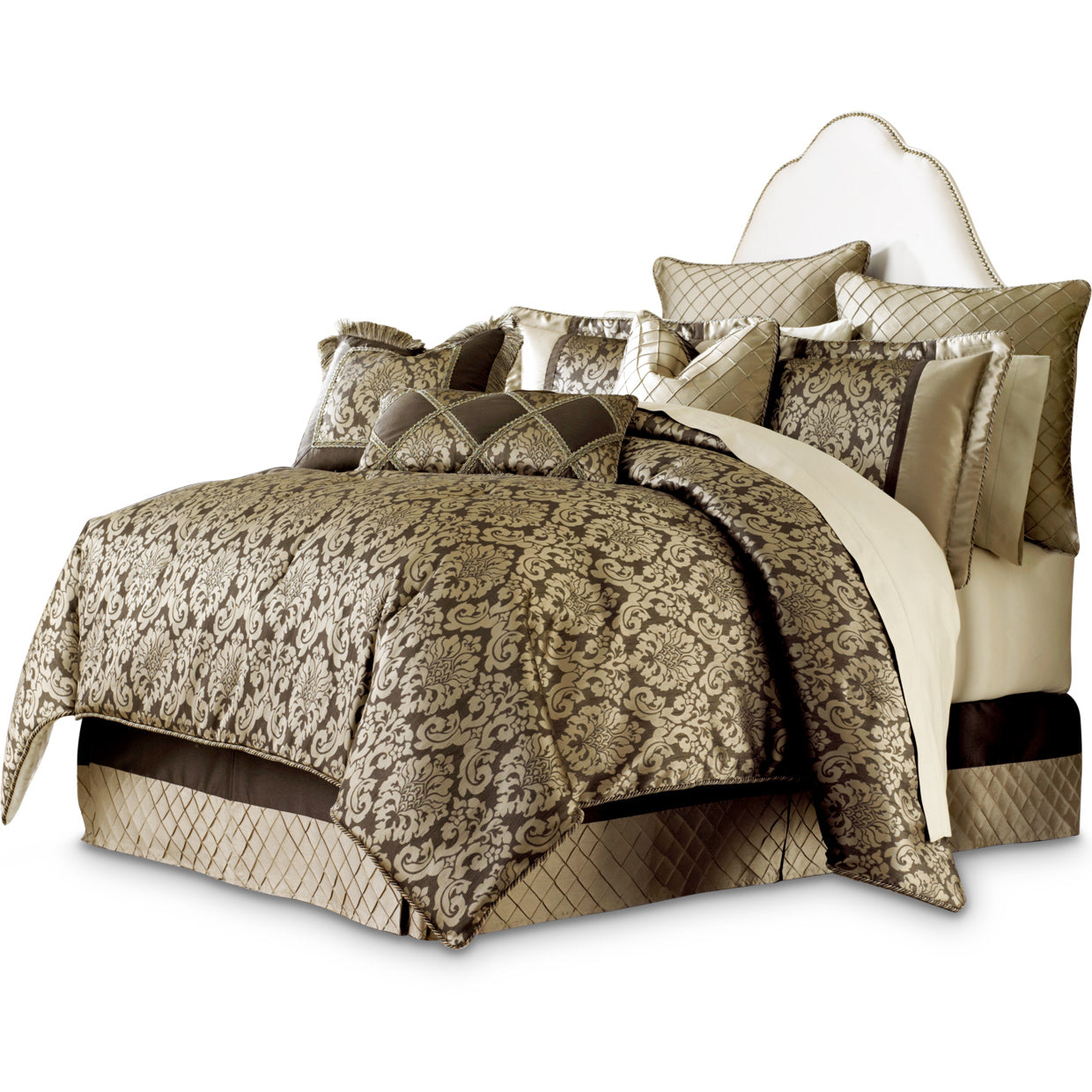 Imperial Bronze  Comforter Set - Ornate Home