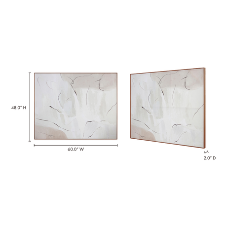 Impression Terra Palette Framed Painting - Ornate Home