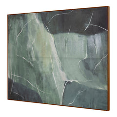 Impression Verdant Palette Framed Painting - Ornate Home
