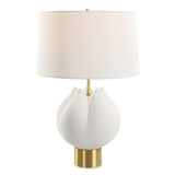 In Bloom White Table Lamp - Ornate Home
