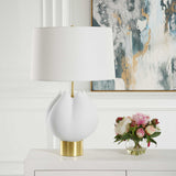 In Bloom White Table Lamp - Ornate Home