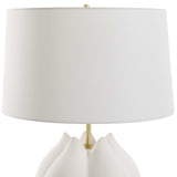 In Bloom White Table Lamp - Ornate Home