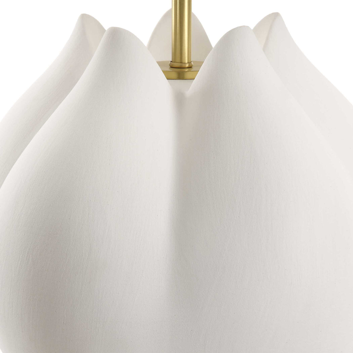 In Bloom White Table Lamp - Ornate Home