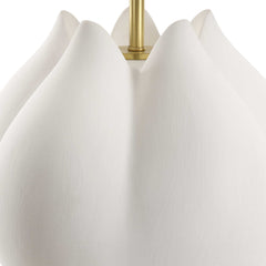 In Bloom White Table Lamp - Ornate Home