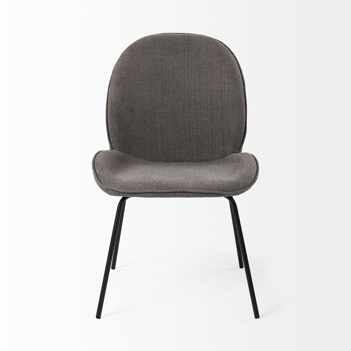 Inala Gray Curved Back Dining Side Chair (Set of 2) - Ornate Home