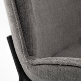 Inala Gray Curved Back Dining Side Chair (Set of 2) - Ornate Home