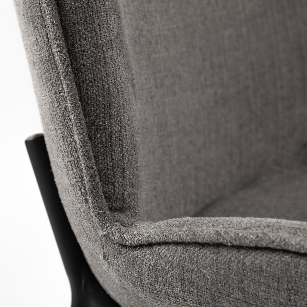 Inala Gray Curved Back Dining Side Chair (Set of 2) - Ornate Home