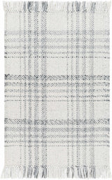 Inara Gray Plaid Area Rug - Clearance - Ornate Home