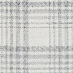 Inara Gray Plaid Area Rug - Clearance - Ornate Home