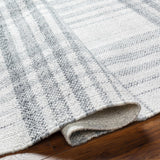Inara Gray Plaid Area Rug - Clearance - Ornate Home
