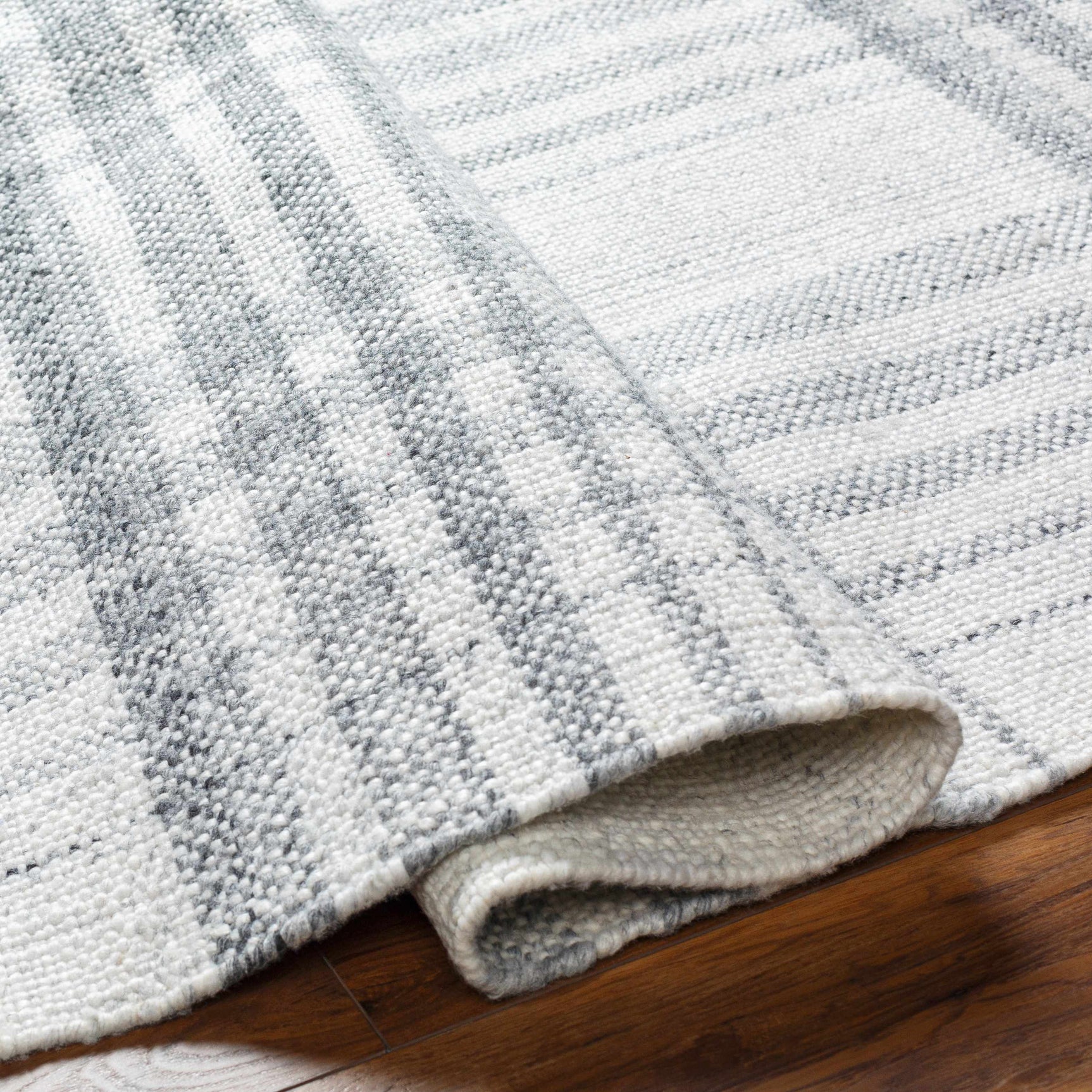 Inara Gray Plaid Area Rug - Clearance - Ornate Home