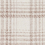 Inara Light Brown Plaid Hand Woven Area Rug - Ornate Home