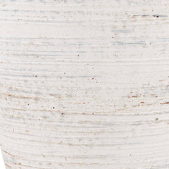 Inara White Indoor-Outdoor Vases (Set of 2) - Ornate Home