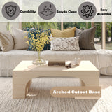 Inca Beige Coffee Table - Ornate Home