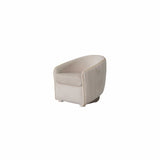 Inci Ivory Velvet Living Room Set / 4pc - Ornate Home