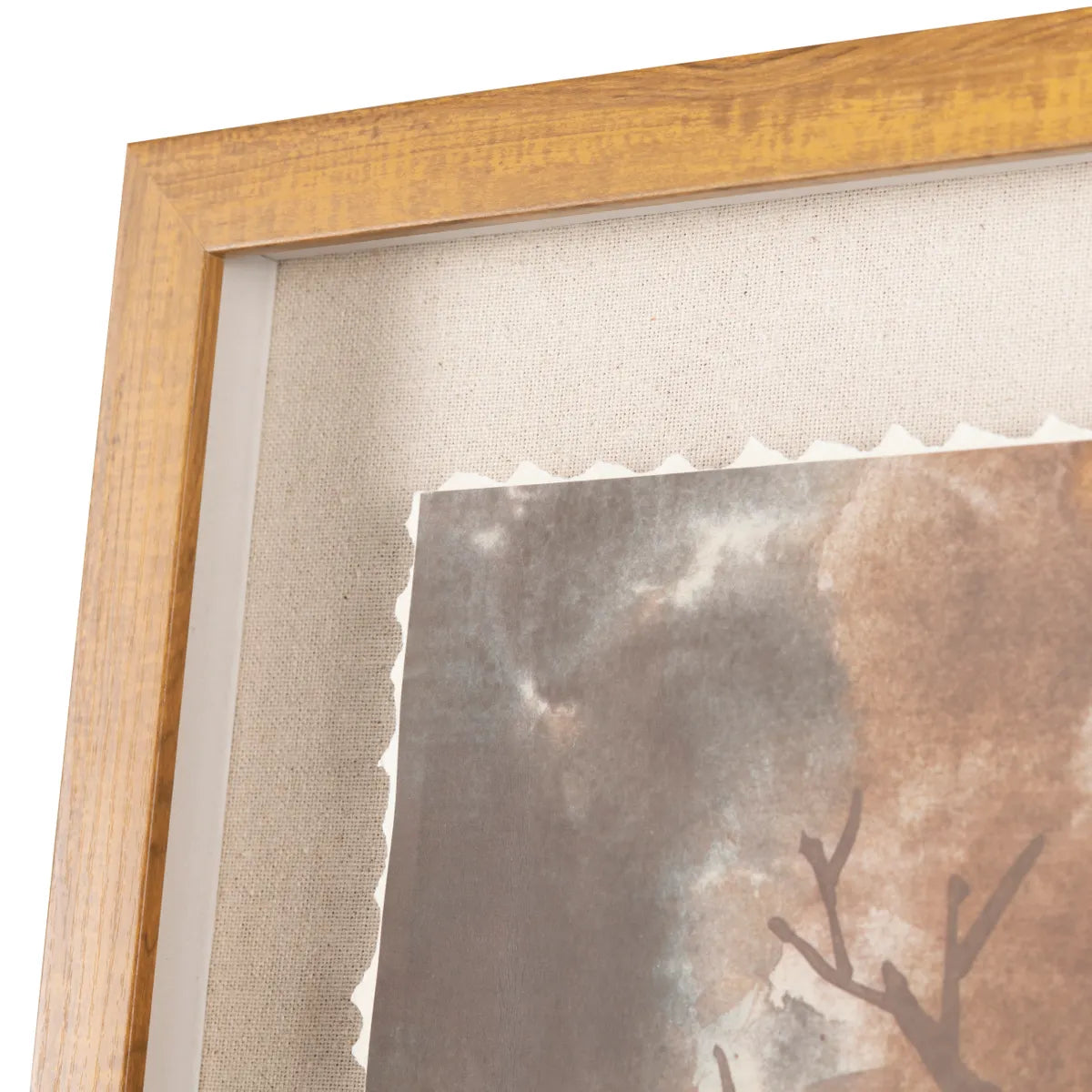 Indian Summer Green/Brown Print