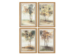 Indian Summer Green/Brown Print - Ornate Home