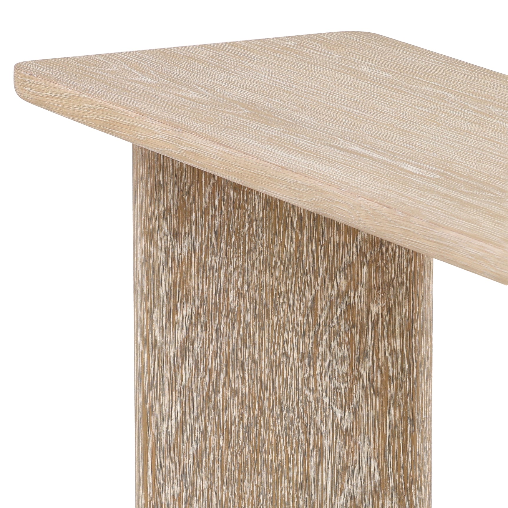 Indira  Whitewash Console Table - Ornate Home