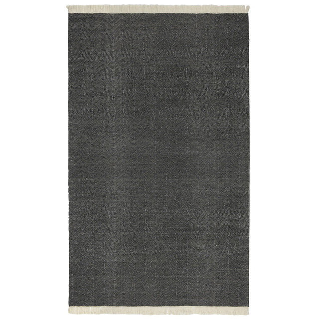 Indoor/Outdoor Augusta Charcoal Rug - Ornate Home