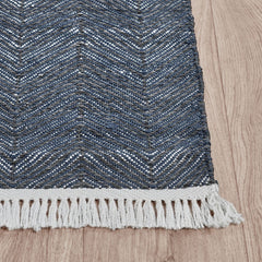 Indoor/Outdoor Augusta Navy Rug - Ornate Home