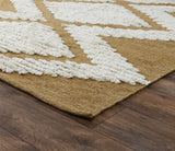 Indoor/Outdoor Avalon Honey Gold Rug - Ornate Home