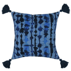 Indoor/Outdoor Avila Blue Throw Pillow (Set of 2) - Ornate Home