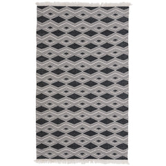 Indoor/Outdoor Banning Charcoal Rug - Ornate Home