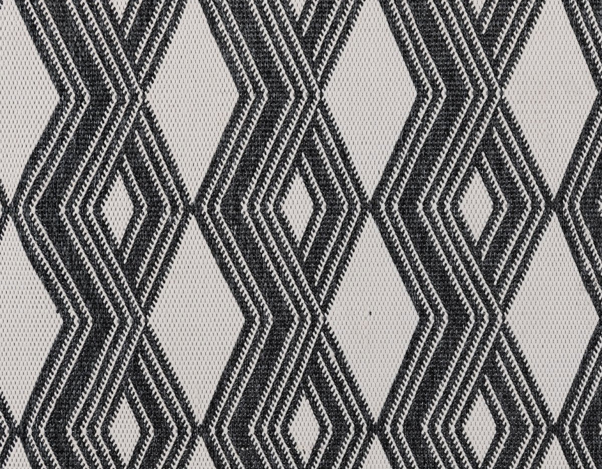 Indoor/Outdoor Banning Charcoal Rug - Ornate Home