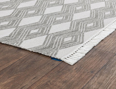Indoor/Outdoor Banning Pebble Gray Rug - Ornate Home