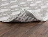 Indoor/Outdoor Banning Pebble Gray Rug - Ornate Home