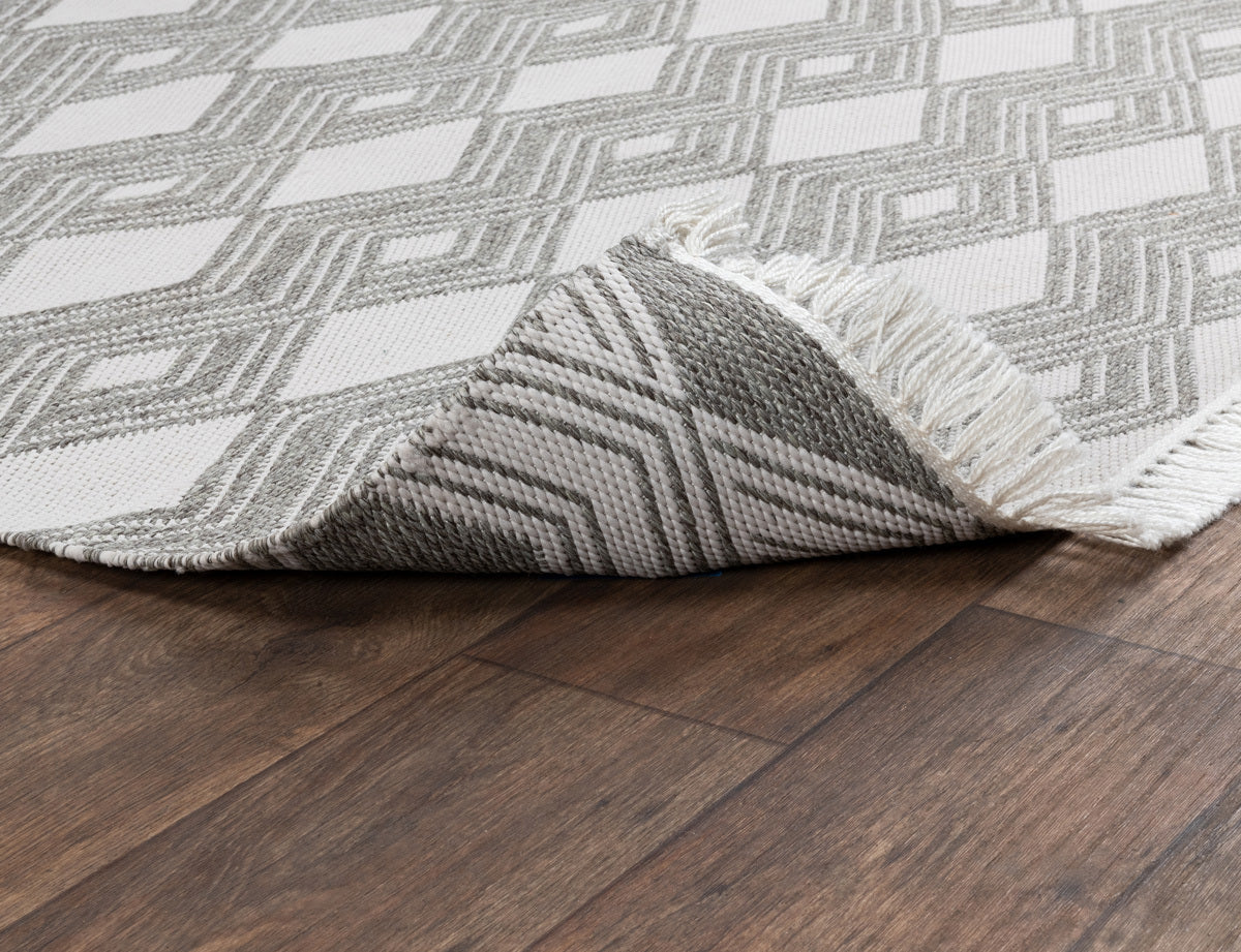 Indoor/Outdoor Banning Pebble Gray Rug - Ornate Home