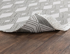 Indoor/Outdoor Banning Pebble Gray Rug - Ornate Home