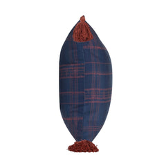Indoor/Outdoor Cannon Dark Blue/Red Throw Pillow (Set of 2) - Ornate Home