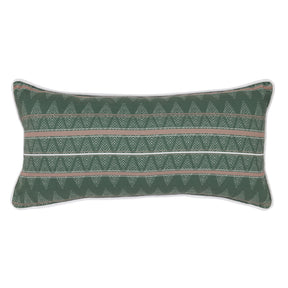 Indoor/Outdoor Cape Green Throw Pillow (Set of 2) - Ornate Home