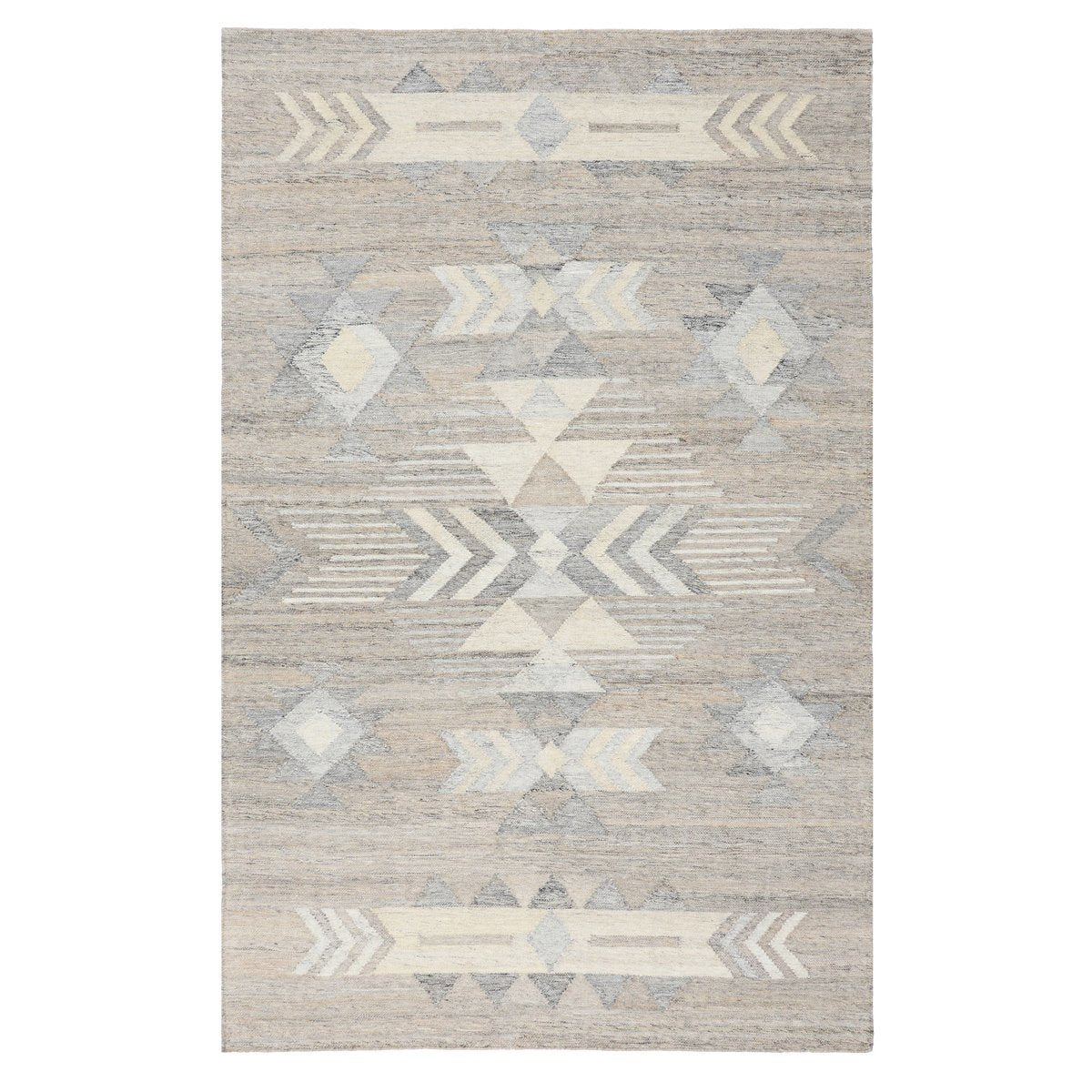Indoor/Outdoor Caravan Gray Multi Rug - Ornate Home