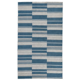 Indoor/Outdoor Colton Cabana Blue Stripe Rug - Ornate Home